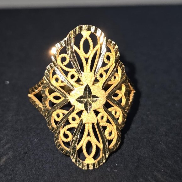 21k Gold ring pictures P1 - Picture 1 of 14